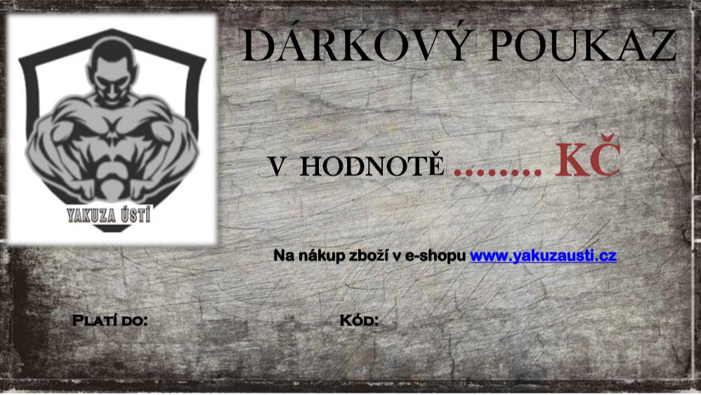 DÁRKOVÉ POUKAZY