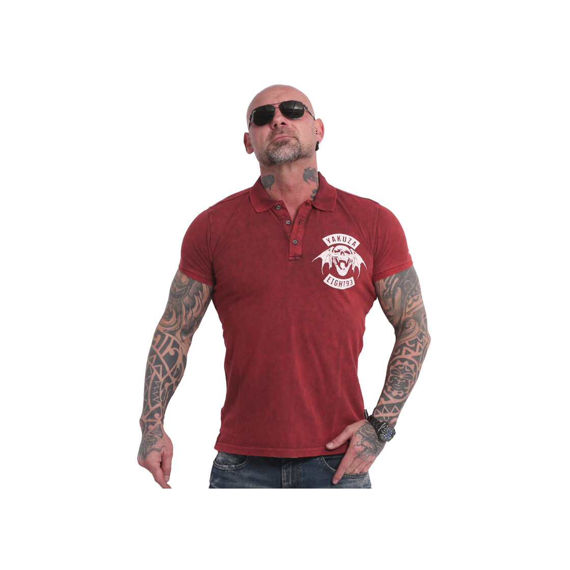 Polo triko Yakuza 893MC TPO 17042 Chilli pepper a cid