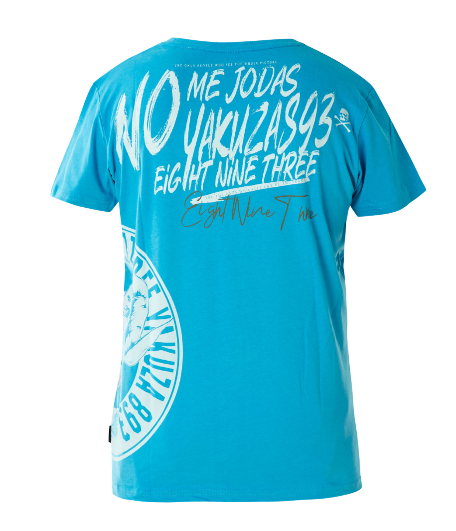 Pánské triko Yakuza JODAS TSB 17024 MALIBU BLUE