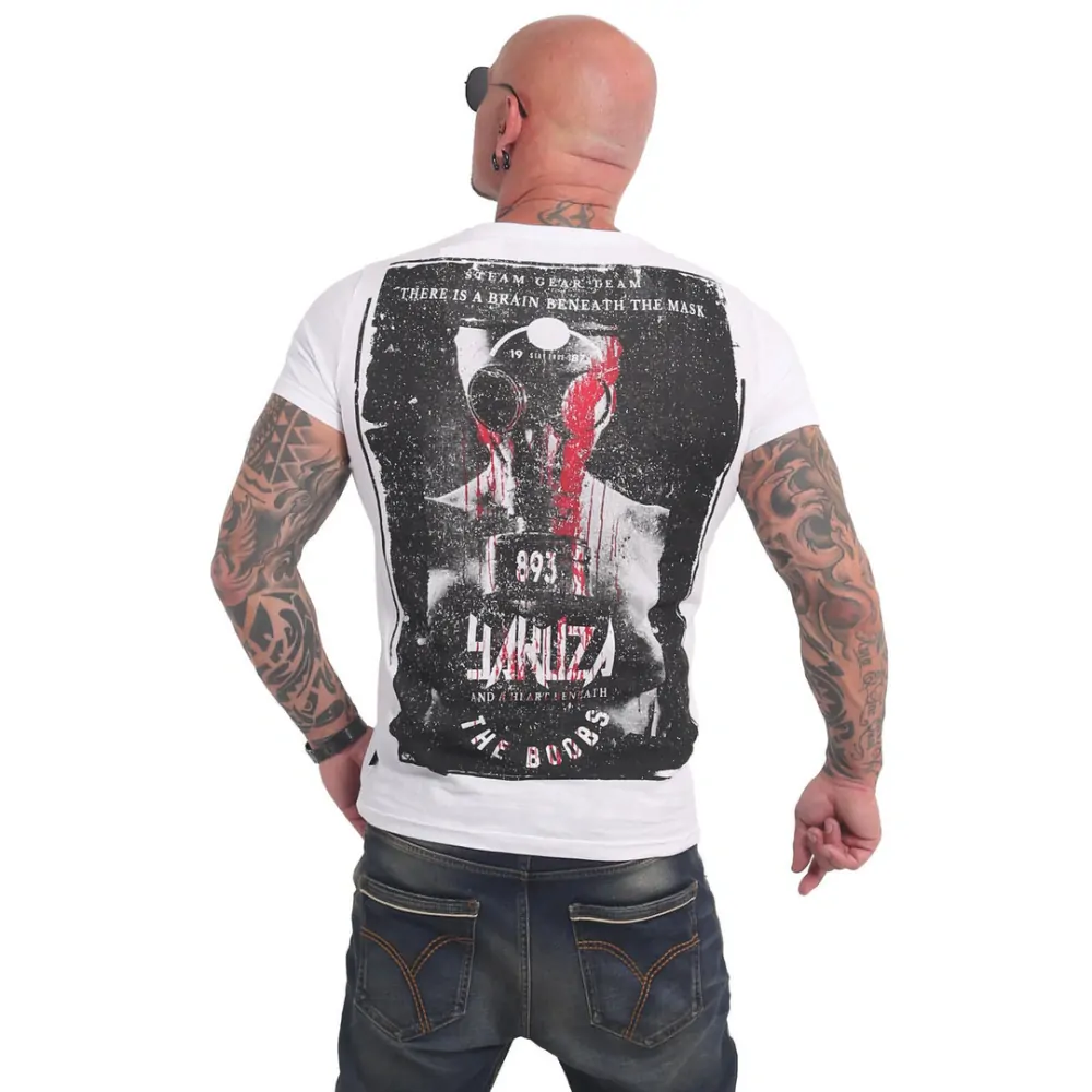 Pánské triko Yakuza BOOBOS TSB 17021 white
