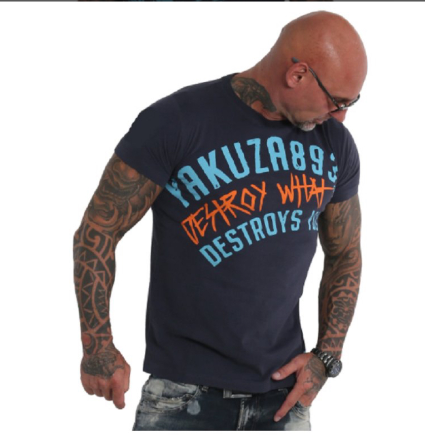 Pánské triko Yakuza DWDY TSB 19040 parisian night