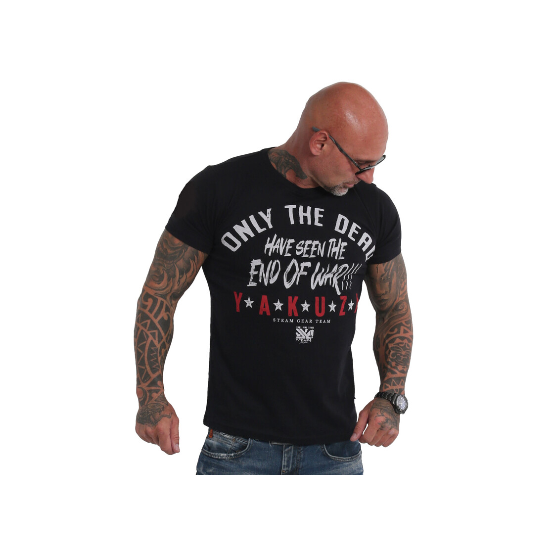 Pánské triko Yakuza Dead End TSB 19041 black