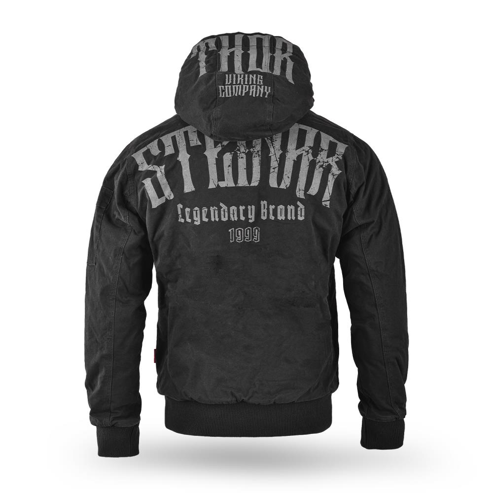 Zimní bunda Thor Steinar "Bunda Kongeorn schwarz"