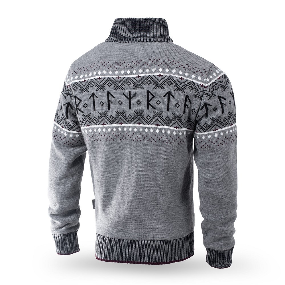 Zateplený svetr Thor Steinar "svetr RUNA šedý" 900050569