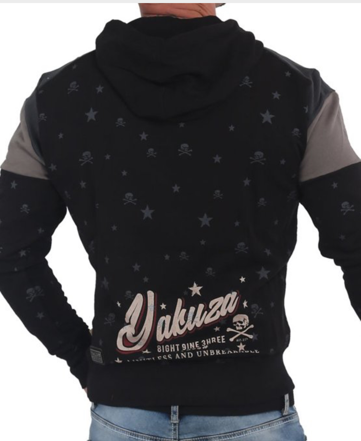 Pánská mikina Yakuza EVERYTHING HOB 14004 black