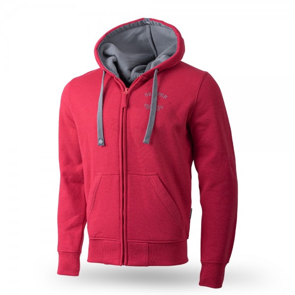Pánská mikina Thor Steinar Semper Paratus II KPZJ 14259 rot - melange