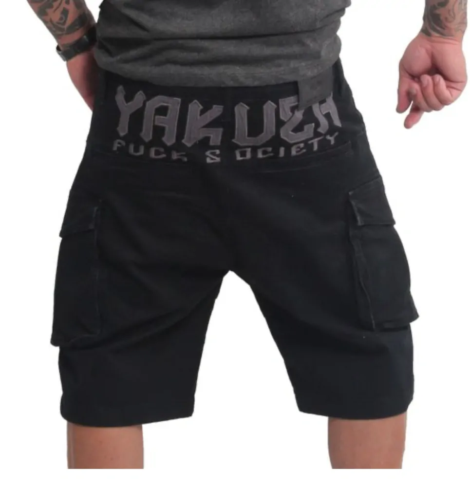 Pánské Yakuza Kraťasy Cargo YFS CSB 22068 black