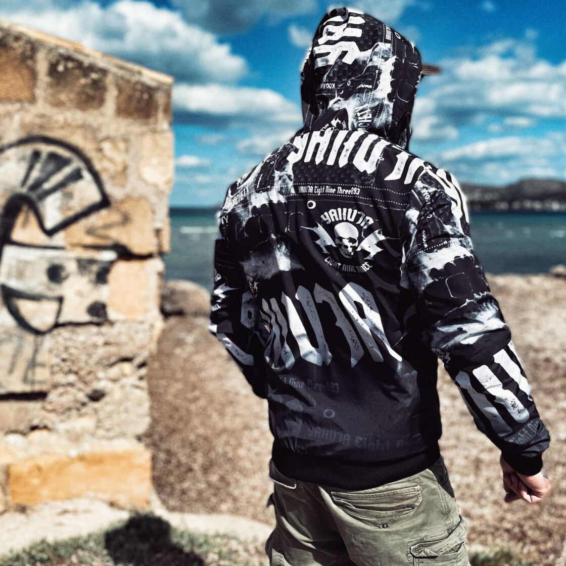 Yakuza prechodná bunda METAL SYSTEM WB 20001 black