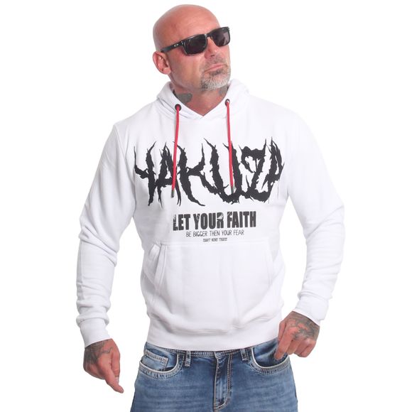 Yakuza pánská mikina FAITH HOB 23007 White