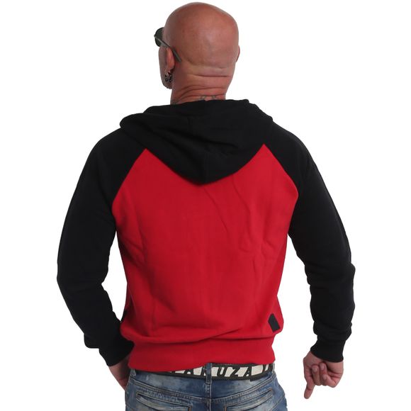 Pánská mikina Yakuza HZB-19011 Ribbon Red