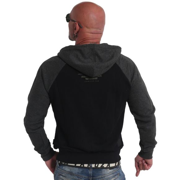 Pánská mikina Yakuza HZB-19011 schwarz