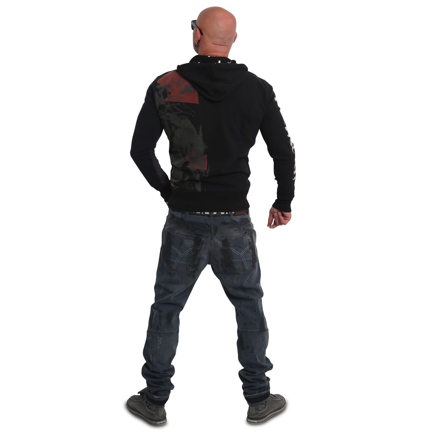 Pánská mikina Yakuza HOB 14001 black