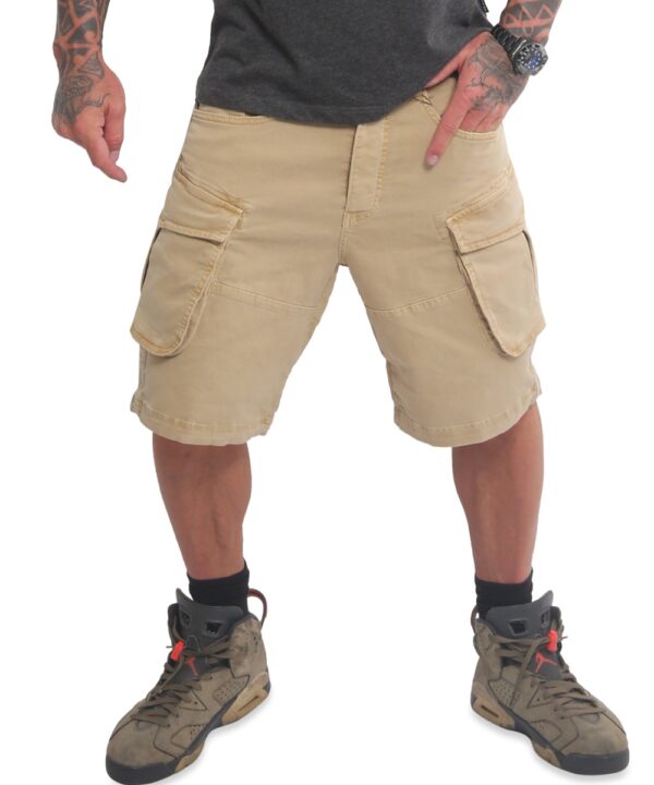 Pánské Yakuza Kraťasy Cargo ANCIENT CSB 22067 warm sand