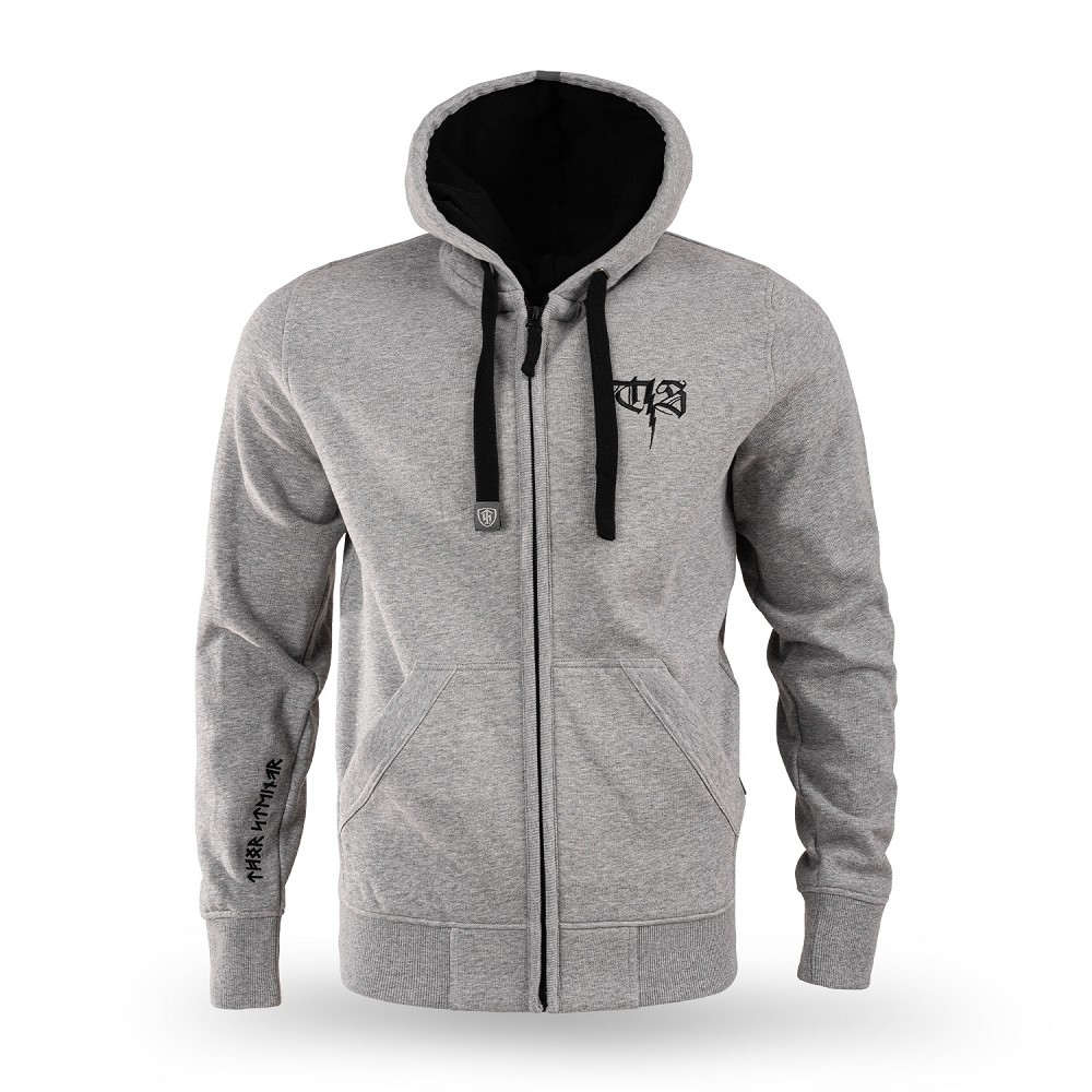 Mikina Thor Steinar KPZJ R&R grau-melange