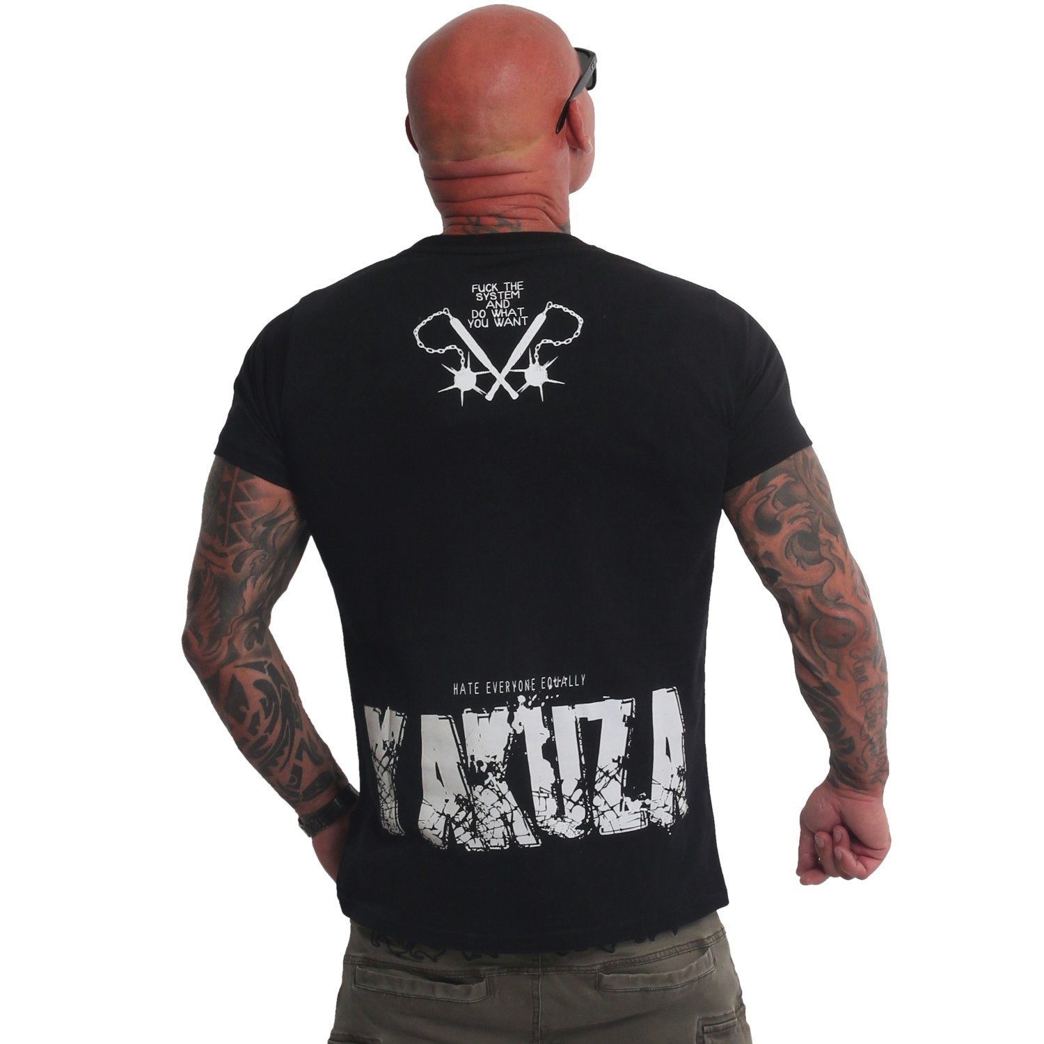 Pánské triko Yakuza Sometimes TSB 23039 black