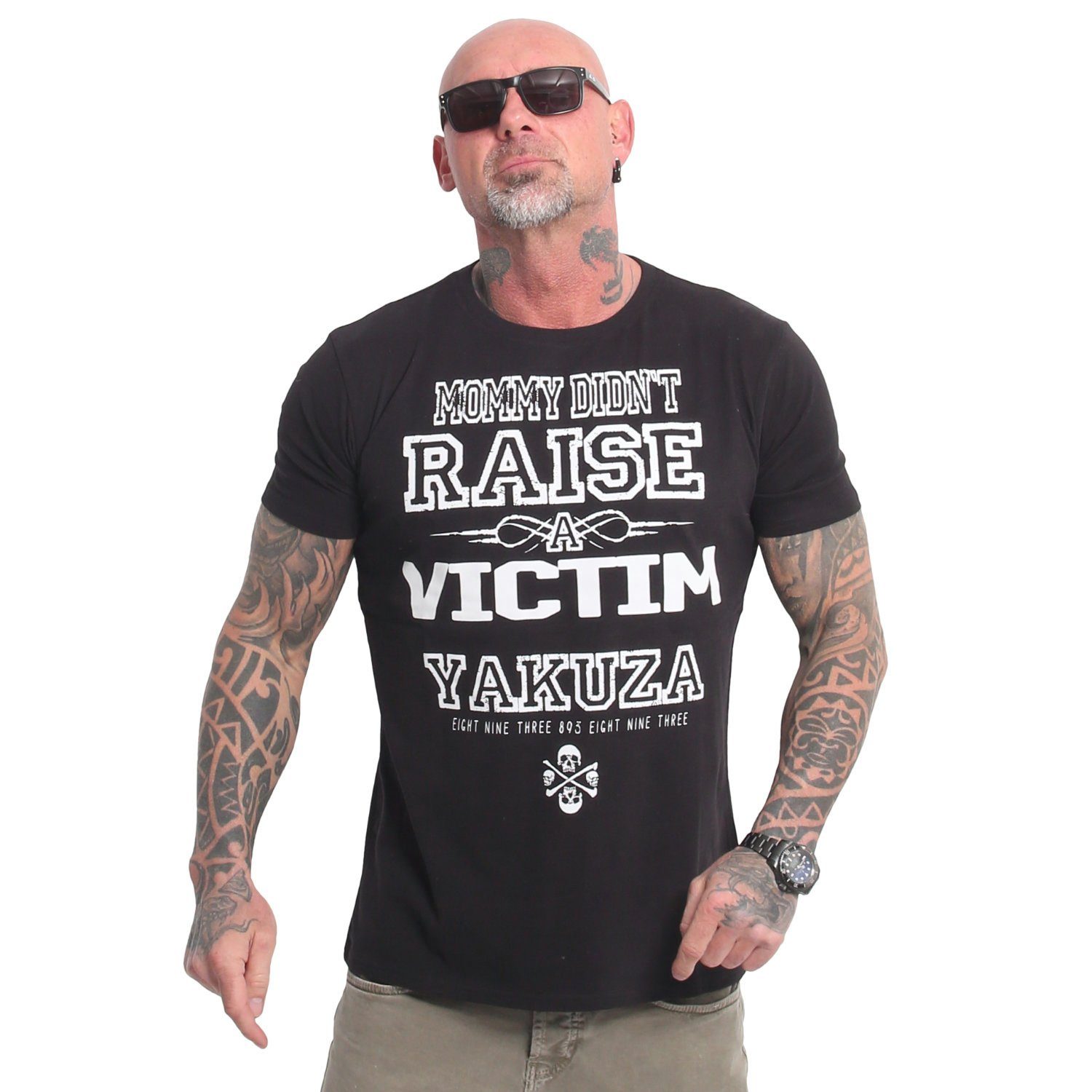 Pánské triko Yakuza No Victim TSB 23028 black