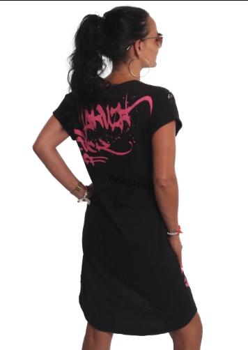 Yakuza dámské šaty NO VICTIM GKB 23122 Black