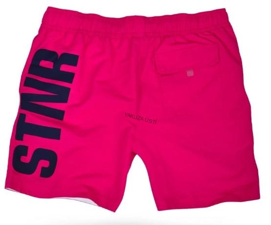 Koupací kraťasy Linnart Thor Steinar granát