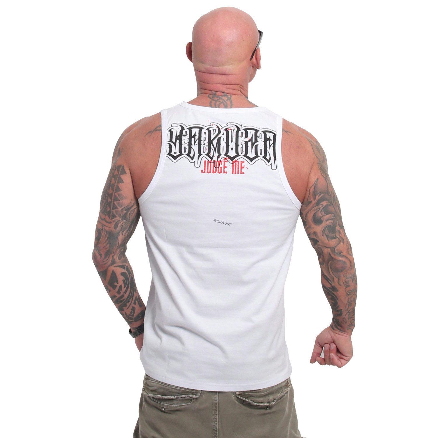 Yakuza tílko JUDGE ME UHB 24045 White