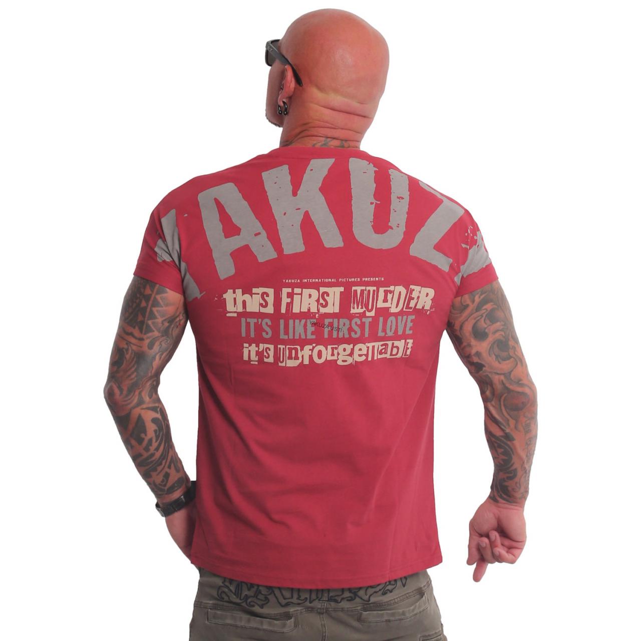 Pánské triko Yakuza FIRST LOVE TSB 23029 chilli pepper