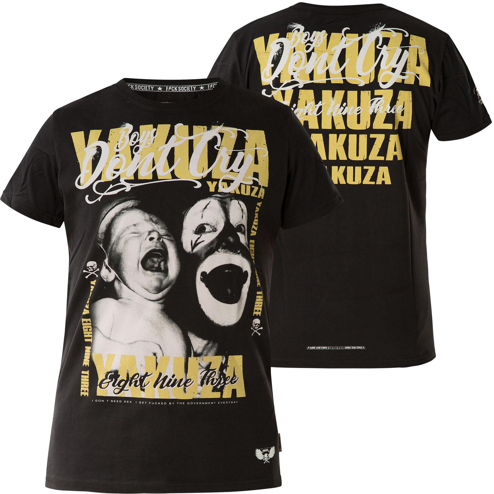 Pánské triko Yakuza BOYS DON´T TSB 14056 mediterranea