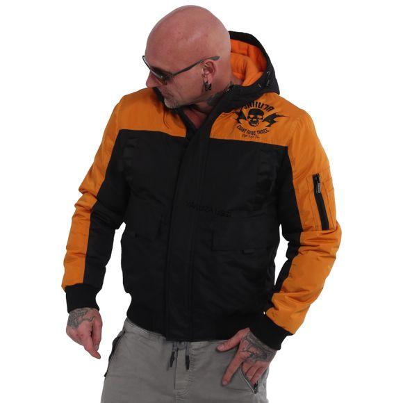 Yakuza pánská zimní bunda MERCY ULTIMATE WJB 20007 Black/Orange