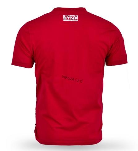 Thor Steinar Pánske Tričko ELDE - červené