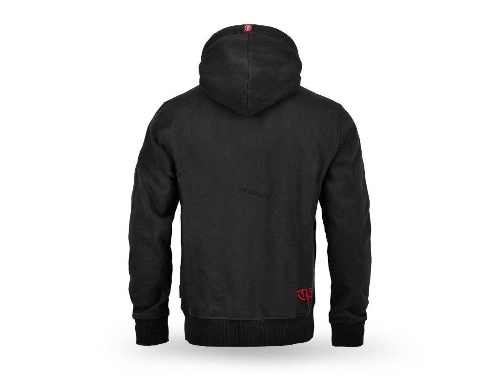 Mikina s kapucí Sofjell schwarz KPZS 19170