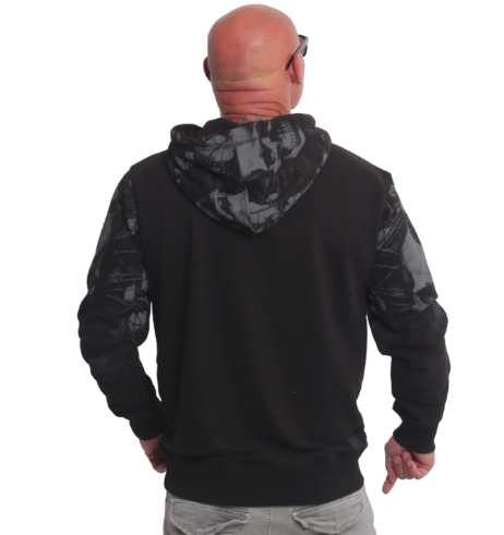 Yakuza pánská mikina JUDGE ME HOB 25002 Black