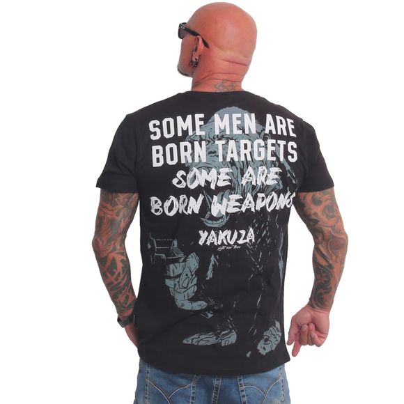 Pánské triko Yakuza Targets TSB 24038 Black