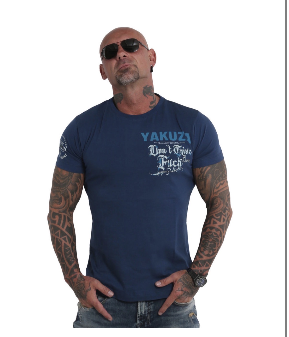 Triko Yakuza TSB 19027 mood indigo