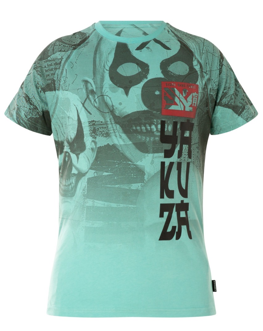 Triko Yakuza TSB 18052 turquoise