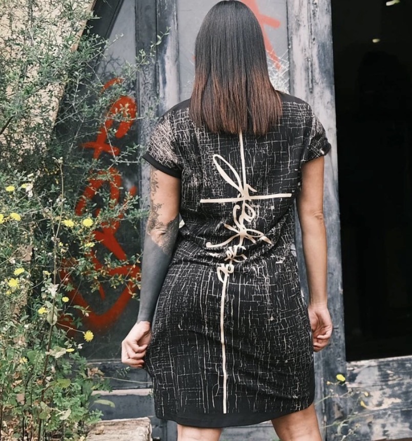 Yakuza dámske šaty Sorrow Urban GKB 26121 black