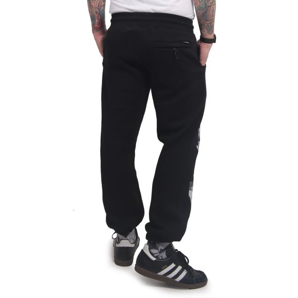 Yakuza tepláky pánské PATCHED LOOSE JOB 23050 black