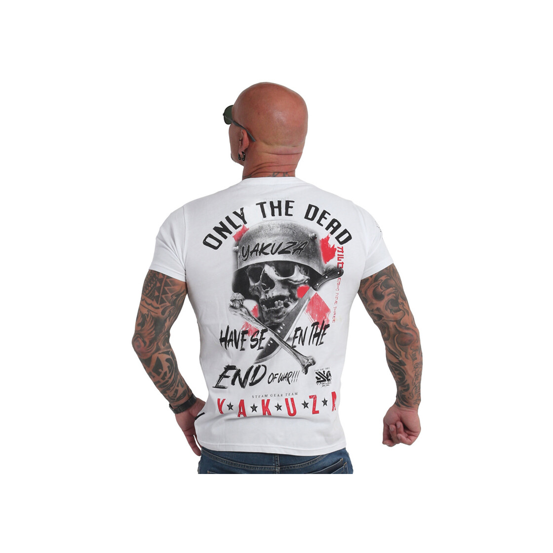 Pánské triko Yakuza Dead End TSB 19041 white