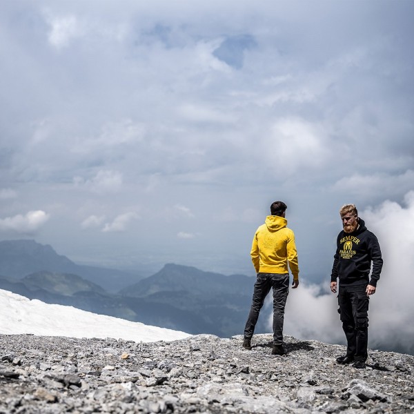 Mikina s kapucí Semper Paratus KPZS navy 19107