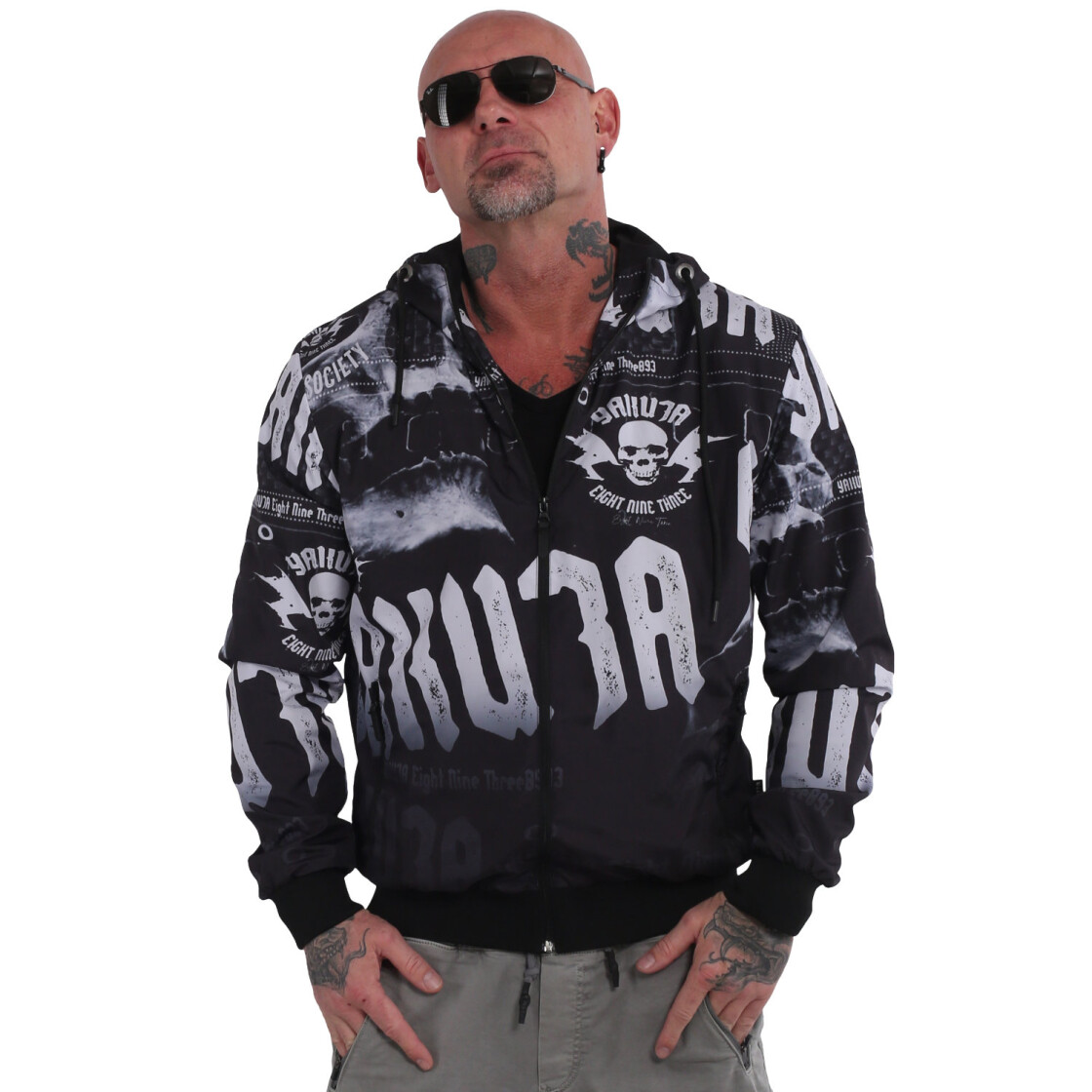 Yakuza prechodná bunda METAL SYSTEM WB 20001 black