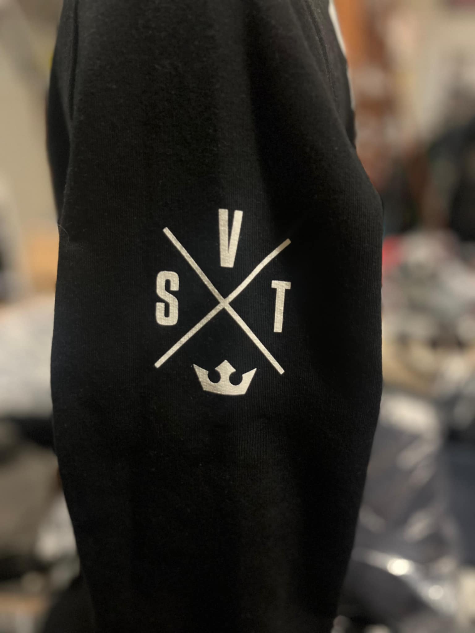 Pánská mikina Salvatore černá