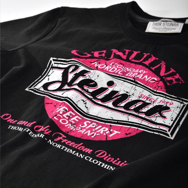 Tričko Thor Steinar  Genuine schwarz