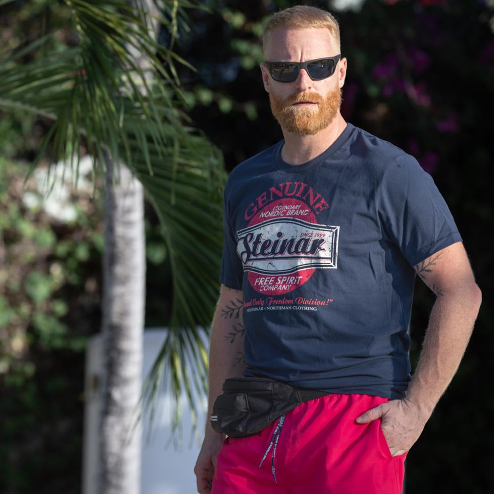 Tričko Thor Steinar Genuine marine