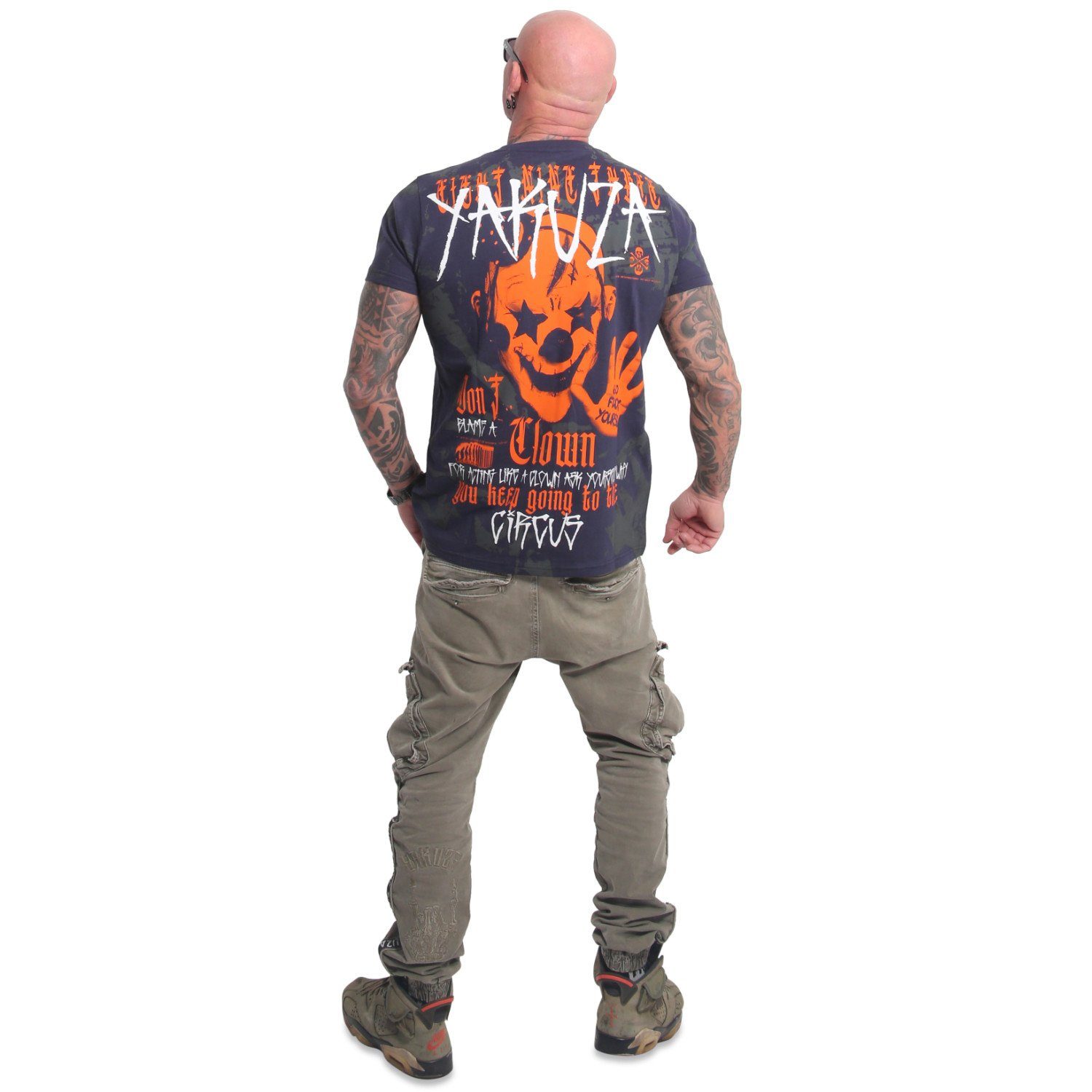 Pánské triko Yakuza CIRCUS TSB 23037 parisian night