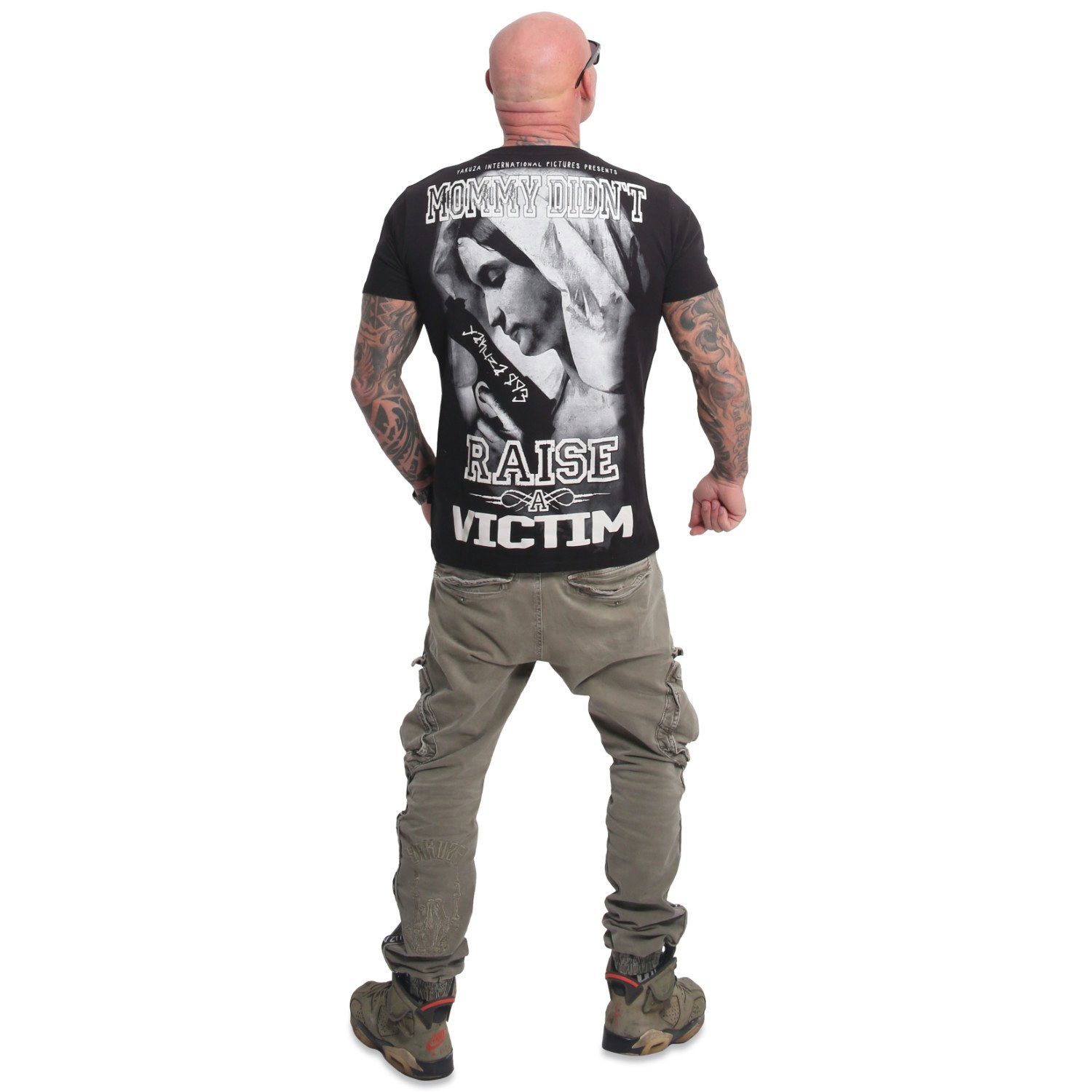 Pánské triko Yakuza No Victim TSB 23028 black