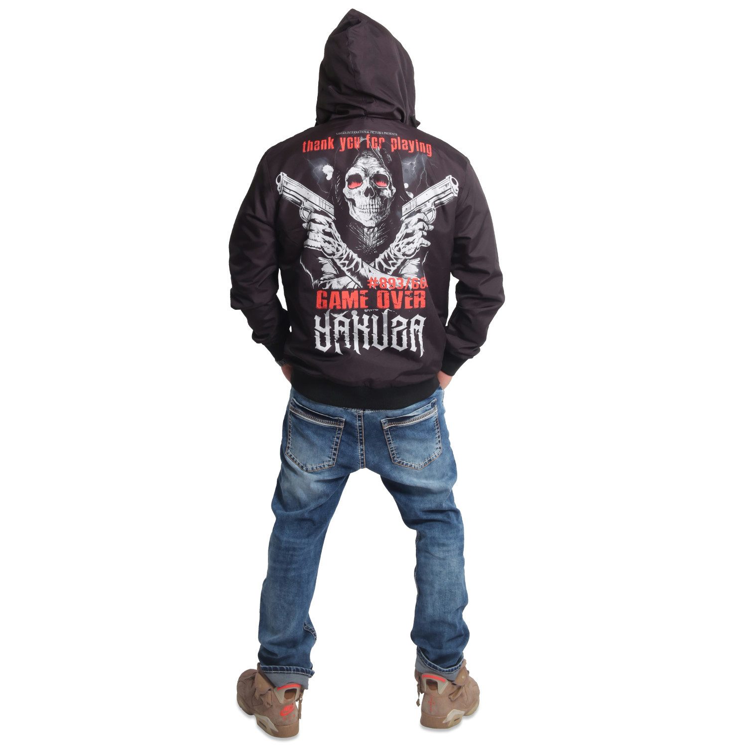 Yakuza pánská větrová bunda TROUBLE WB 22087 Black