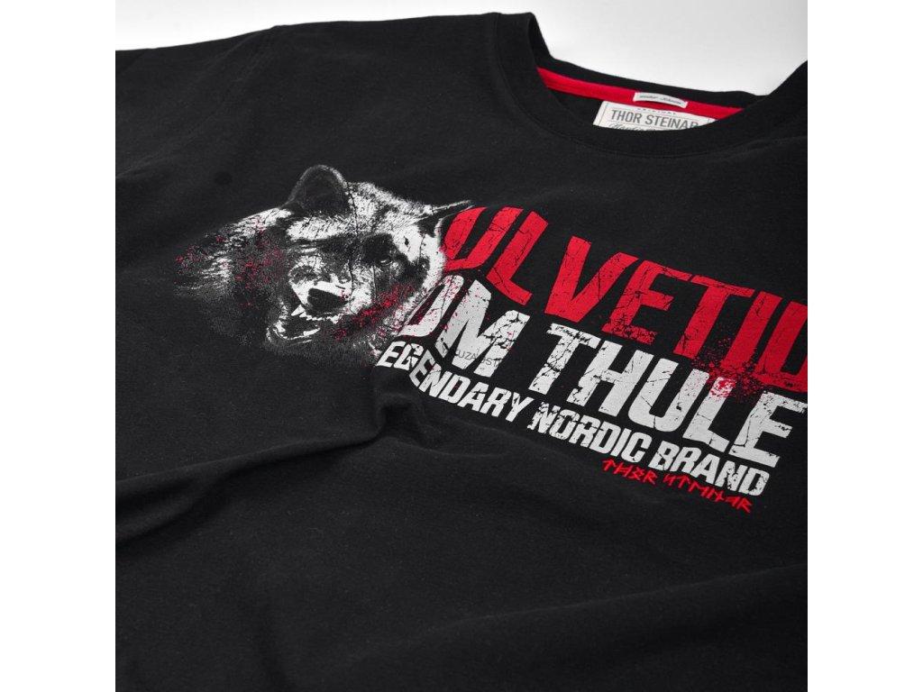 Tričko Thor Steinar Wolf schwarz TS 10416