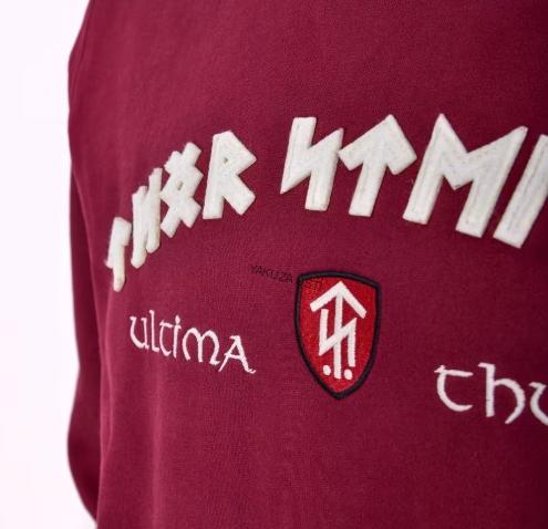 Mikina Thor Steinar Runa bordeaux 