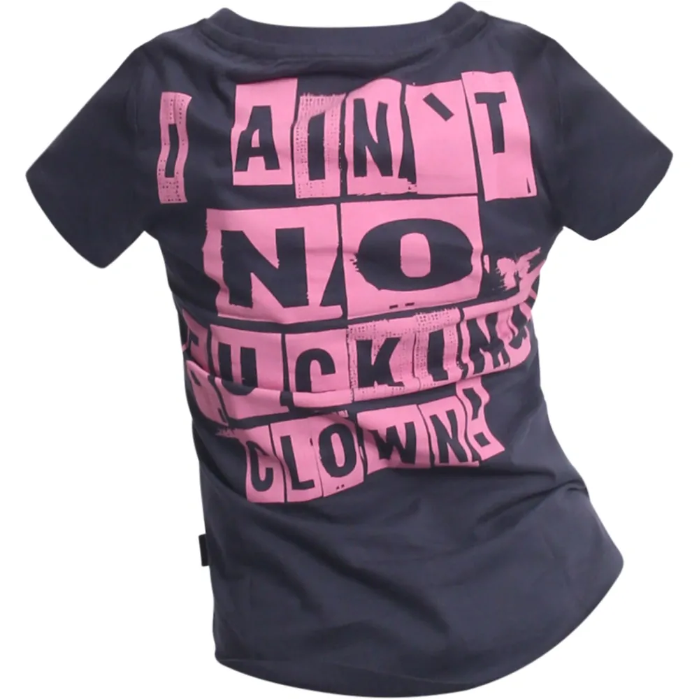 Yakuza dámské tričko NO CLOWN CURVED Crew Neck GSB 22131 parisian night 