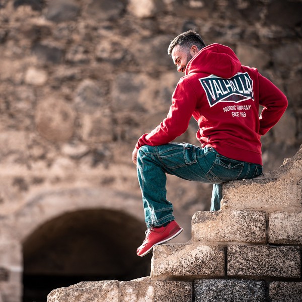 Mikina s kapucí Rodewin KPZJ 14241 black