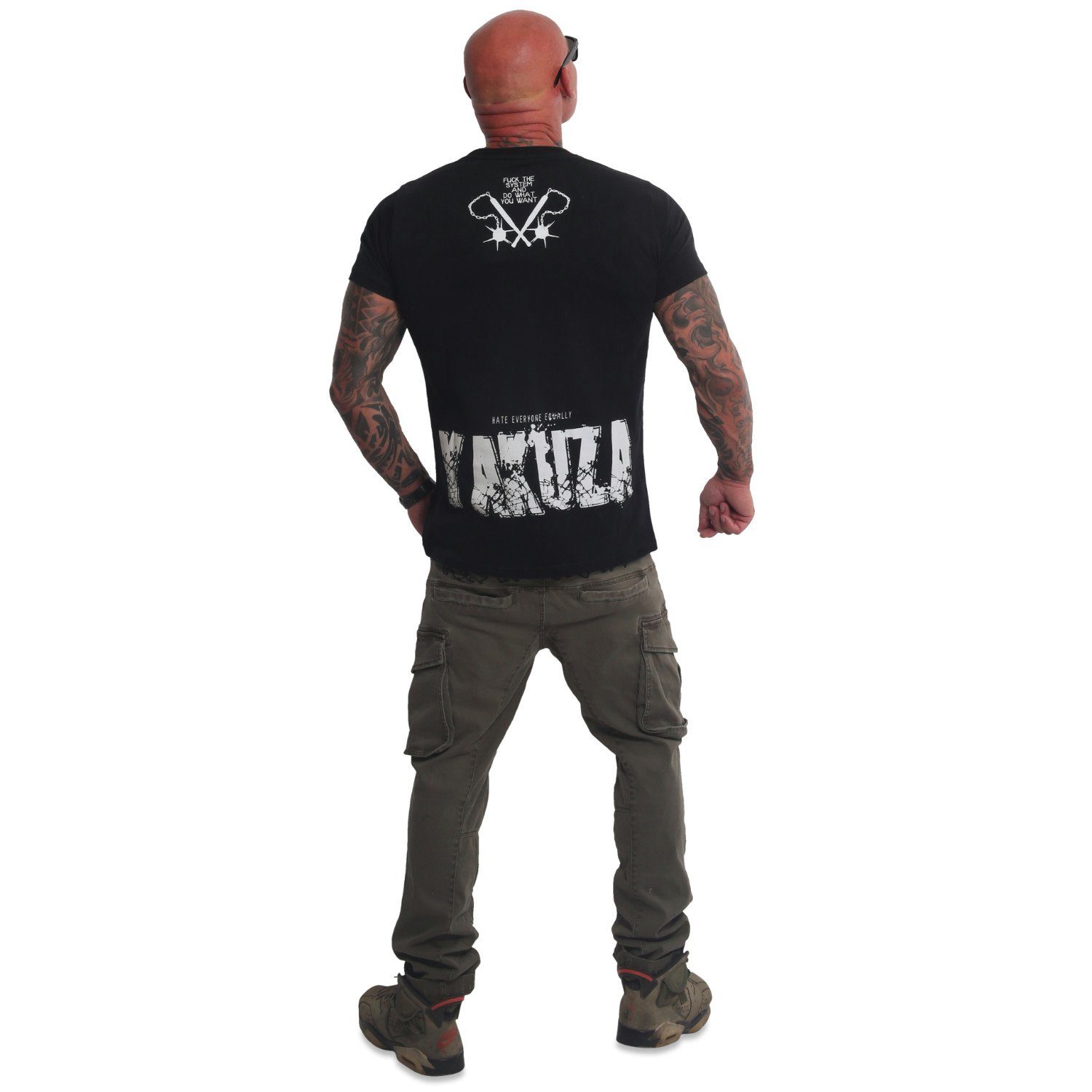 Pánské triko Yakuza Sometimes TSB 23039 black