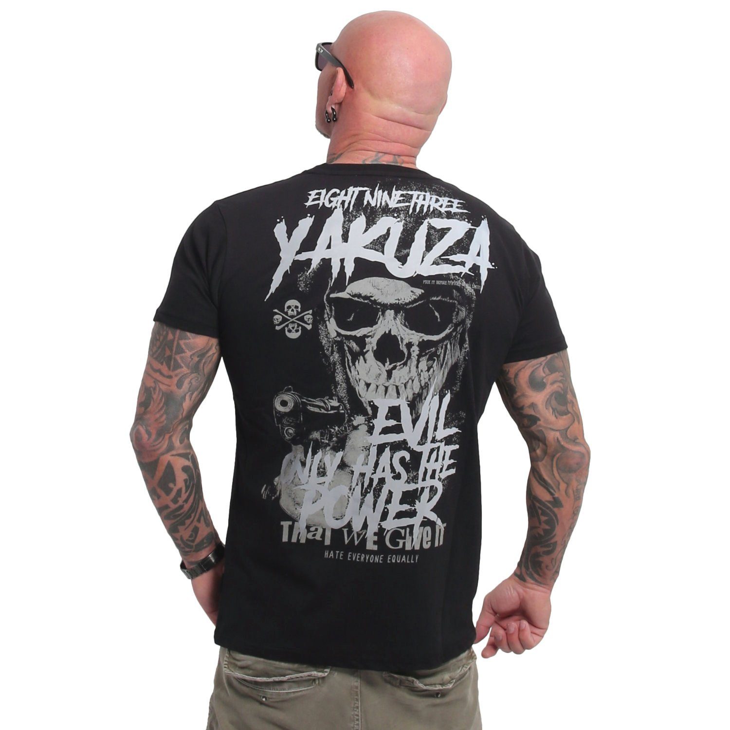 Pánské triko Yakuza Evil Only V02 TSB 23033 black