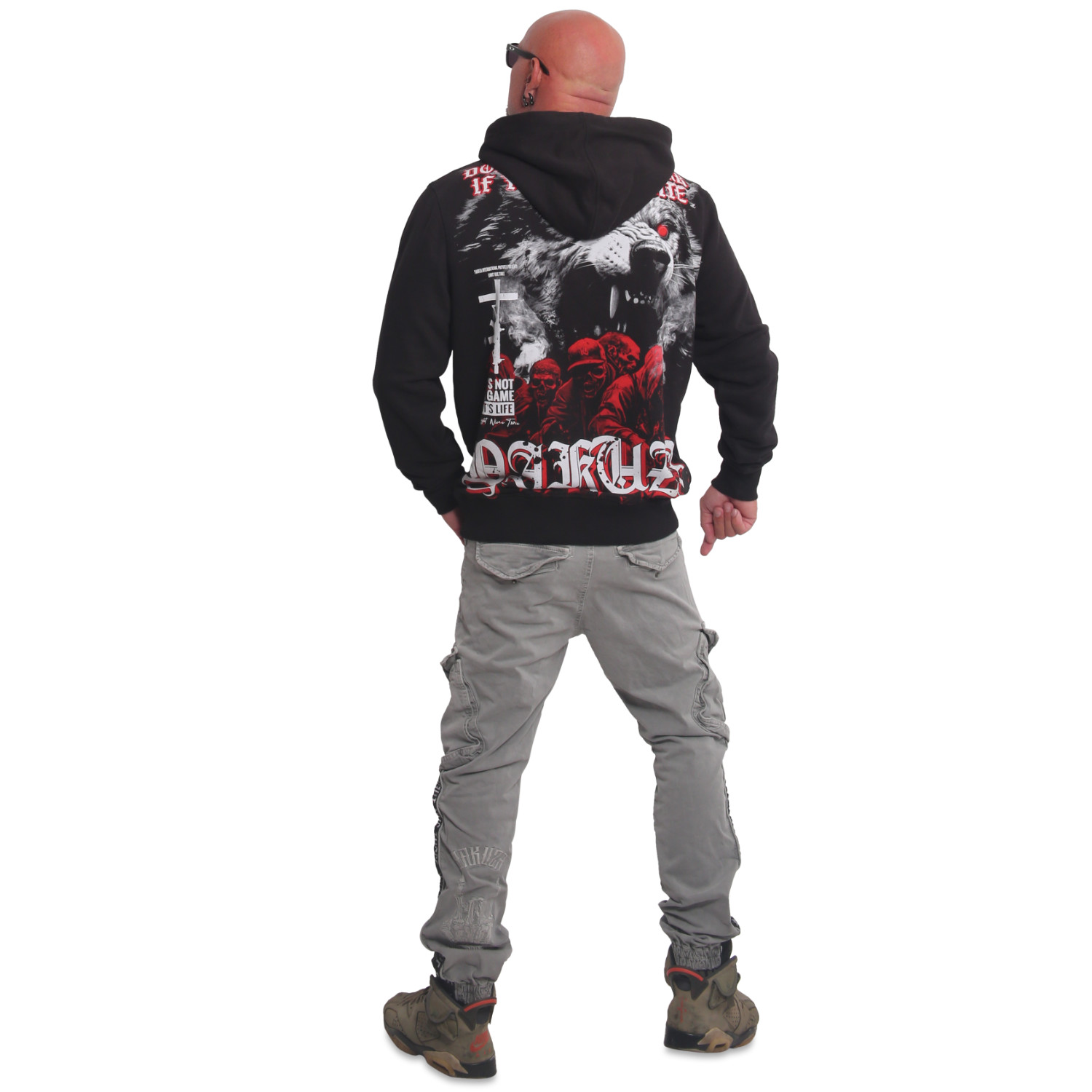 Pánská mikina Yakuza Bark HOB 25008 black